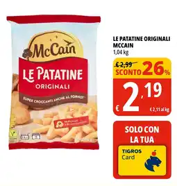 Tigros Le patatine originali MCCAIN offerta