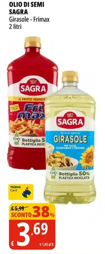 Tigros Olio di semi SAGRA offerta
