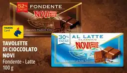 Tigros Tavolette di cioccolato NOVI offerta