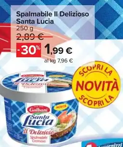 Carrefour Spalmabile II Delizioso Santa Lucia offerta