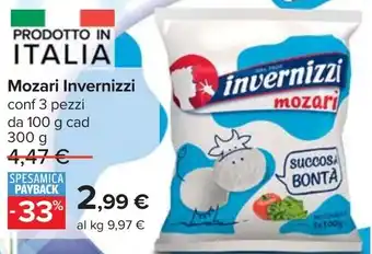 Carrefour Mozari Invernizzi offerta