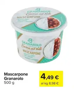 Carrefour Mascarpone Granarolo offerta