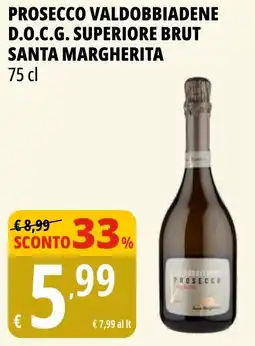 Tigros Prosecco valdobbiadene d.o.c.g. superiore brut SANTA MARGHERITA offerta