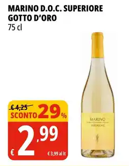 Tigros Marino d.o.c. superiore GOTTO D'ORO offerta