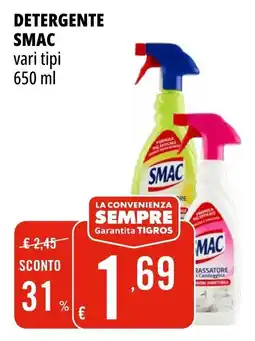 Tigros Detergente SMAC offerta