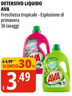 Tigros Detersivo liquido AVA offerta