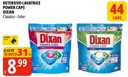 Tigros Detersivo lavatrice power caps DIXAN offerta