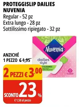 Tigros Proteggislip dailies NUVENIA offerta