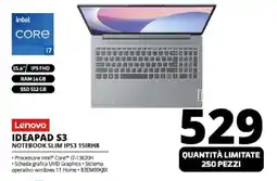 Comet Lenovo IDEAPAD S3 NOTEBOOK SLIM IPS3 15IRH8 offerta