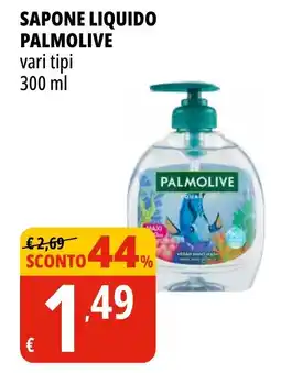 Tigros Sapone liquido PALMOLIVE offerta