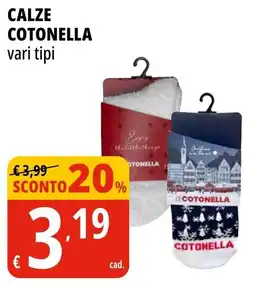 Tigros Calze COTONELLA offerta