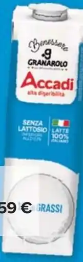 Carrefour Granarolo benessere accadì senza lattosio offerta