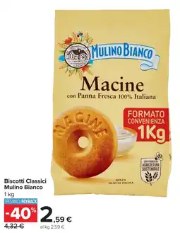 Carrefour Biscotti Classici Mulino Bianco offerta