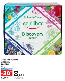 Carrefour Cofanetto 40 Filtri Discovery Equilibra offerta