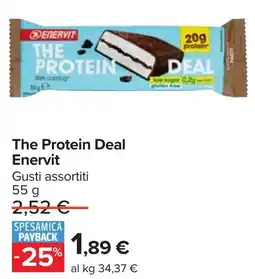 Carrefour The Protein Deal Enervit offerta