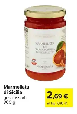 Carrefour Marmellata di Sicilia offerta