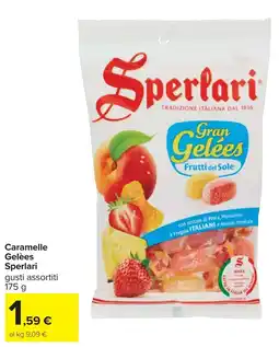 Carrefour Caramelle Gelées Sperlari offerta