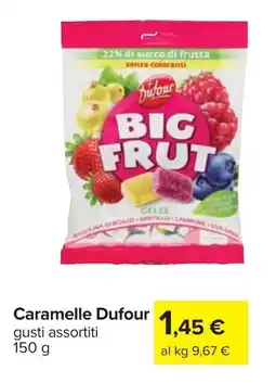 Carrefour Caramelle Dufour offerta