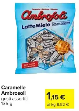 Carrefour Caramelle Ambrosoli offerta