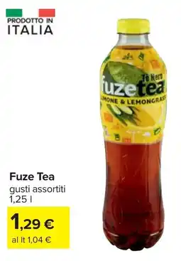 Carrefour Fuze Tea offerta