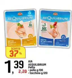 Famila Superstore AIA Aequilibrium petto offerta