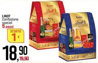 Famila Superstore LINDT Confezione special 5 pezzi offerta
