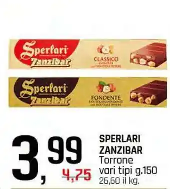 Famila Superstore Sperlari zanzibar torrone offerta