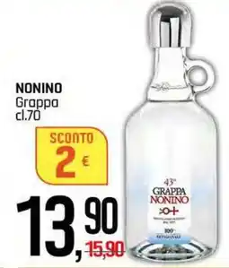 Famila Superstore NONINO Grappa offerta