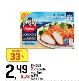 Famila Superstore FINDUS 2 croccole offerta