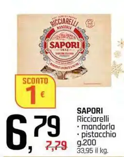 Famila Superstore SAPORI Ricciarelli offerta