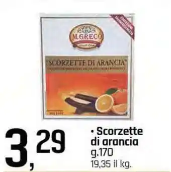 Famila Superstore Scorzette di arancia offerta