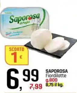 Famila Superstore SAPOROSA Fiordilatte offerta