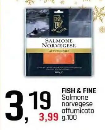 Famila Superstore FISH & FINE Salmone norvegese affumicato offerta