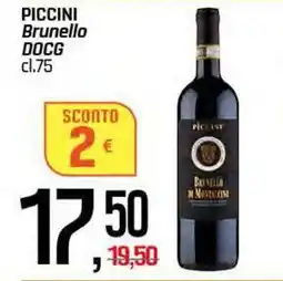 Famila Superstore PICCINI Brunello DOCG offerta