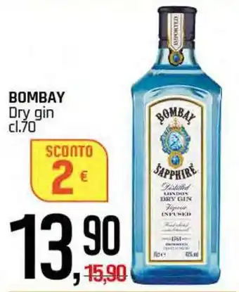 Famila Superstore BOMBAY Dry gin offerta