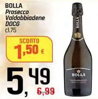 Famila Superstore BOLLA Prosecco Valdobbiadene DOCG offerta