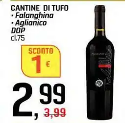 Famila Superstore CANTINE DI TUFO Falanghina Aglianico DOP offerta