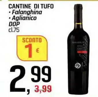 Famila Superstore CANTINE DI TUFO Falanghina Aglianico DOP offerta