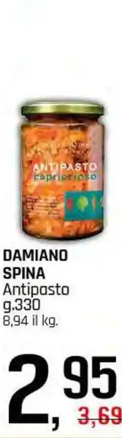 Famila Superstore DAMIANO SPINA Antipasto offerta