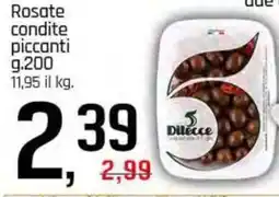 Famila Superstore Rosate condite piccanti offerta