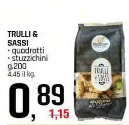 Famila Superstore TRULLI & SASSI quadrotti stuzzichini offerta