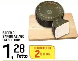 Famila Superstore Saper di sapori asiago fresco DOP offerta