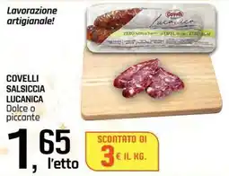 Famila Superstore Covelli salsiccia lucanica offerta