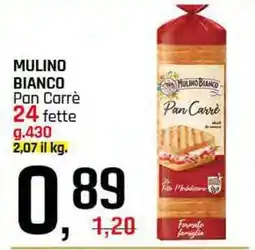 Famila Superstore MULINO BIANCO Pan Carrè 24 fette offerta