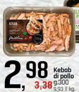 Famila Superstore Kebab di pollo offerta