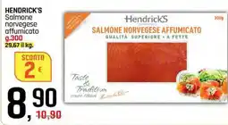 Famila Superstore HENDRICK'S Salmone norvegese affumicato offerta