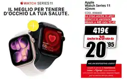 MediaWorld Apple Watch Series 11 42mm offerta
