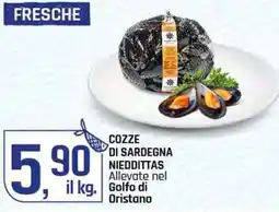 Famila Superstore Cozze di sardegna nieddittas offerta