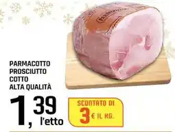 Famila Superstore Parmacotto prosciutto cotto alta qualità offerta