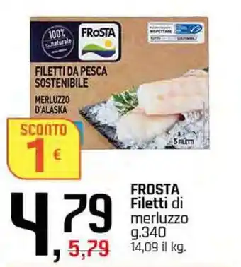 Famila Superstore FROSTA Filetti di merluzzo offerta